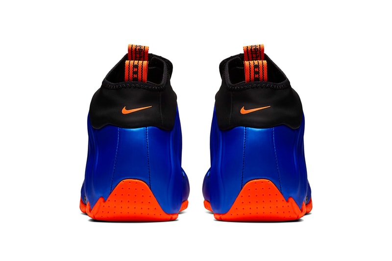 Nike Air Flightposite new york Knicks Theme Release Info nba national basketball association Allan Houston AO9378-401 Racer Blue Black Total Orange