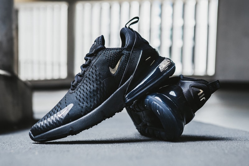 nike air max 270 black chrome pure platinum anthracite colorway sneaker release 