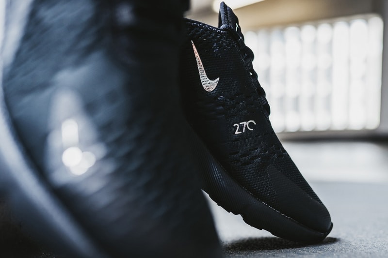 nike air max 270 black chrome pure platinum anthracite colorway sneaker release 