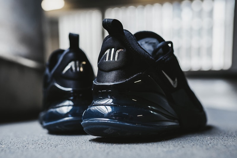 nike air max 270 black chrome pure platinum anthracite colorway sneaker release 
