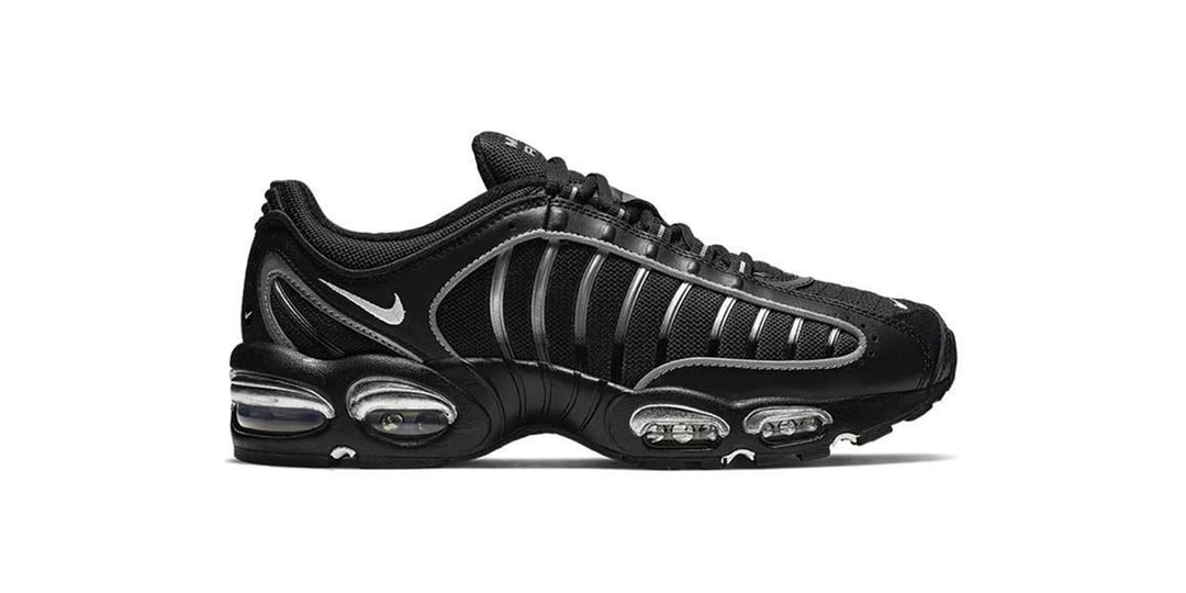 Nike air max tailwind iv black silver Clearance