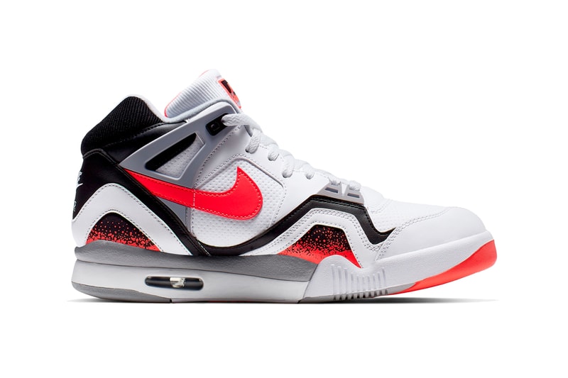 Nike Air Tech Challenge 2 Hot Lava CJ1437 100 andre agassi sneakers shoes white red black infrared tennie lebron james 16