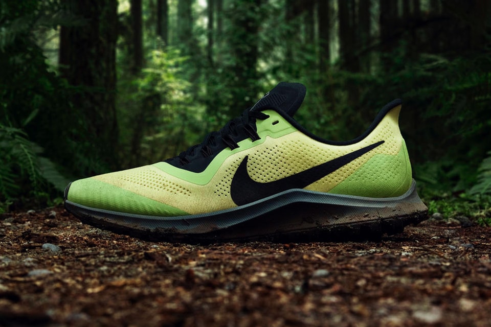 Nike zoom pegasus 36 trail green Clearance