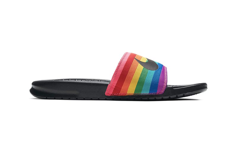 nike rainbow sandals