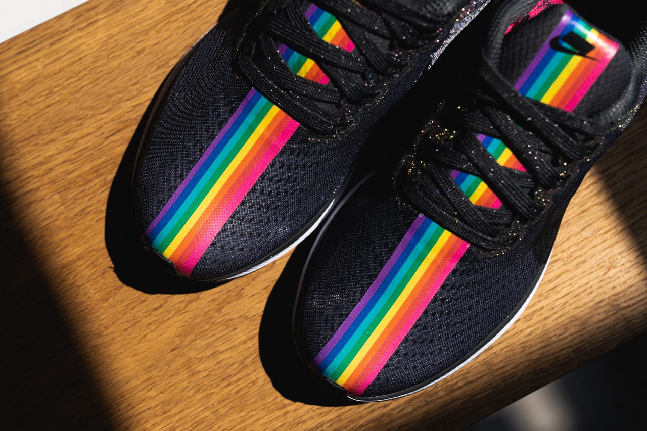 nike rainbow sneakers
