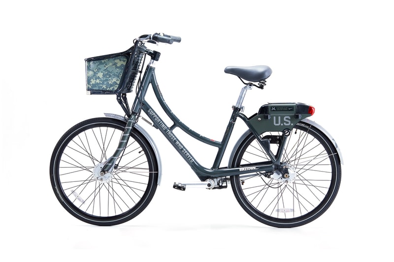 nike biketown military inspired camouflage bike wrap appreciation month portland pdx 