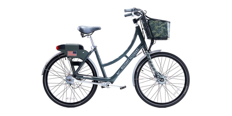 military green bike