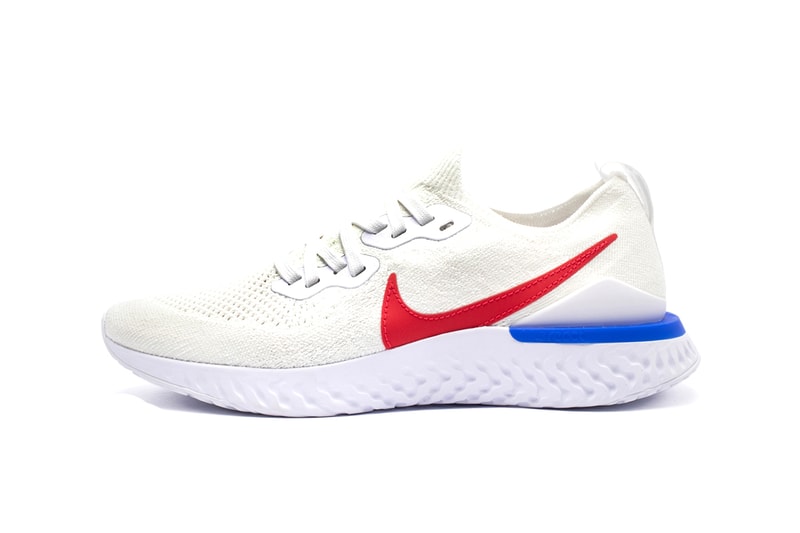 Nike Epic React Flyknit 2 Cortez Release Info CJ8295-100 WHITE VARSITY RED rOYAL