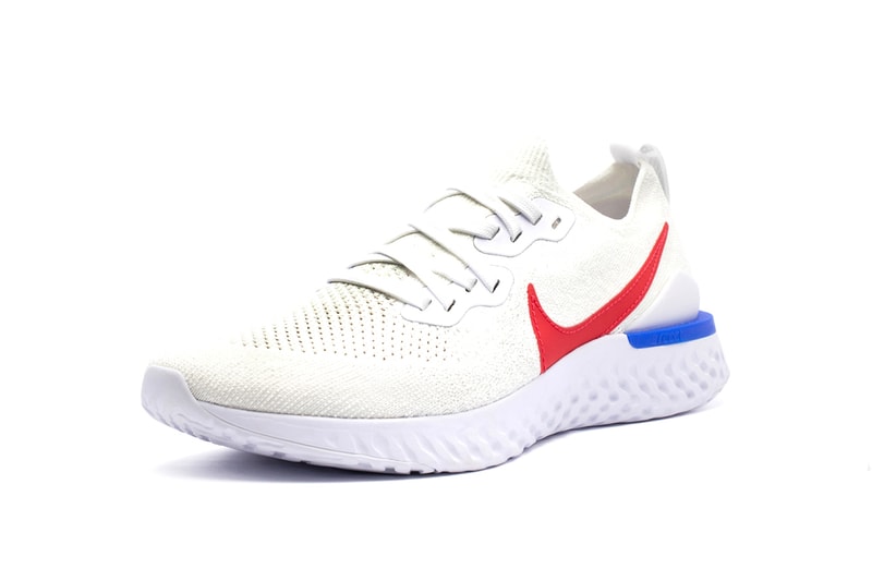 Nike Epic React Flyknit 2 Cortez Release Info CJ8295-100 WHITE VARSITY RED rOYAL