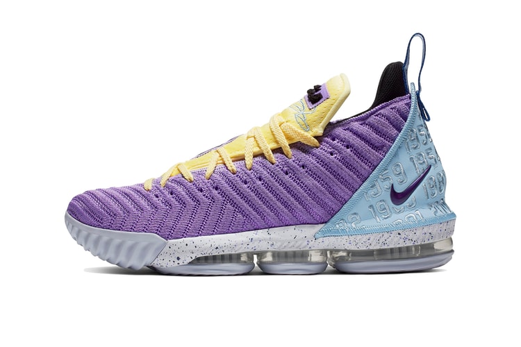 The Nike LeBron 16 Gets Updated In Bright Throwback Pastels