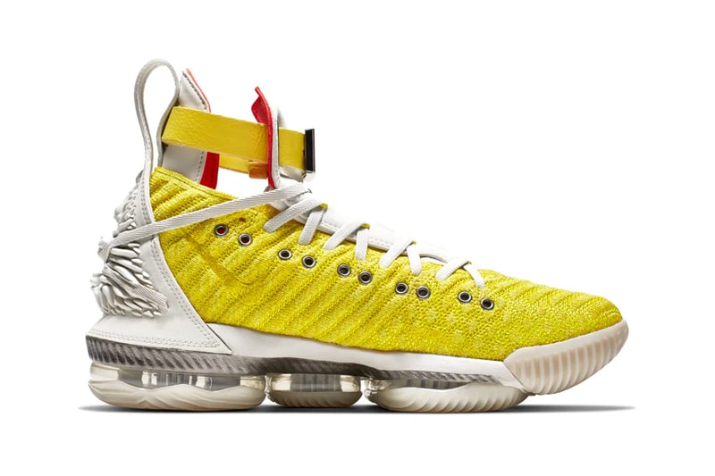 nike lebron 16 hfr harlems fashion row harlem stage drop 2 yellow colorway release may 10 2019 
