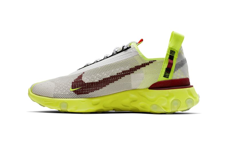 nike react runner ispa sneaker release information summer 2019 white black blue yellow buy cop purchase release information