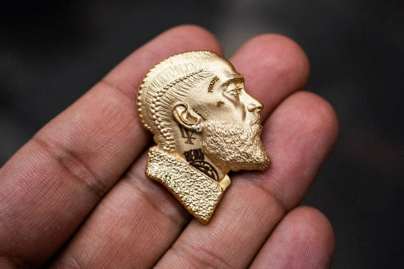 Lauren London Nipsey Hussle Pendant