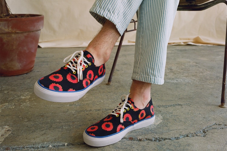 NOAH NYC Drops Exclusive "Flora Print" Sperry Top-Sider