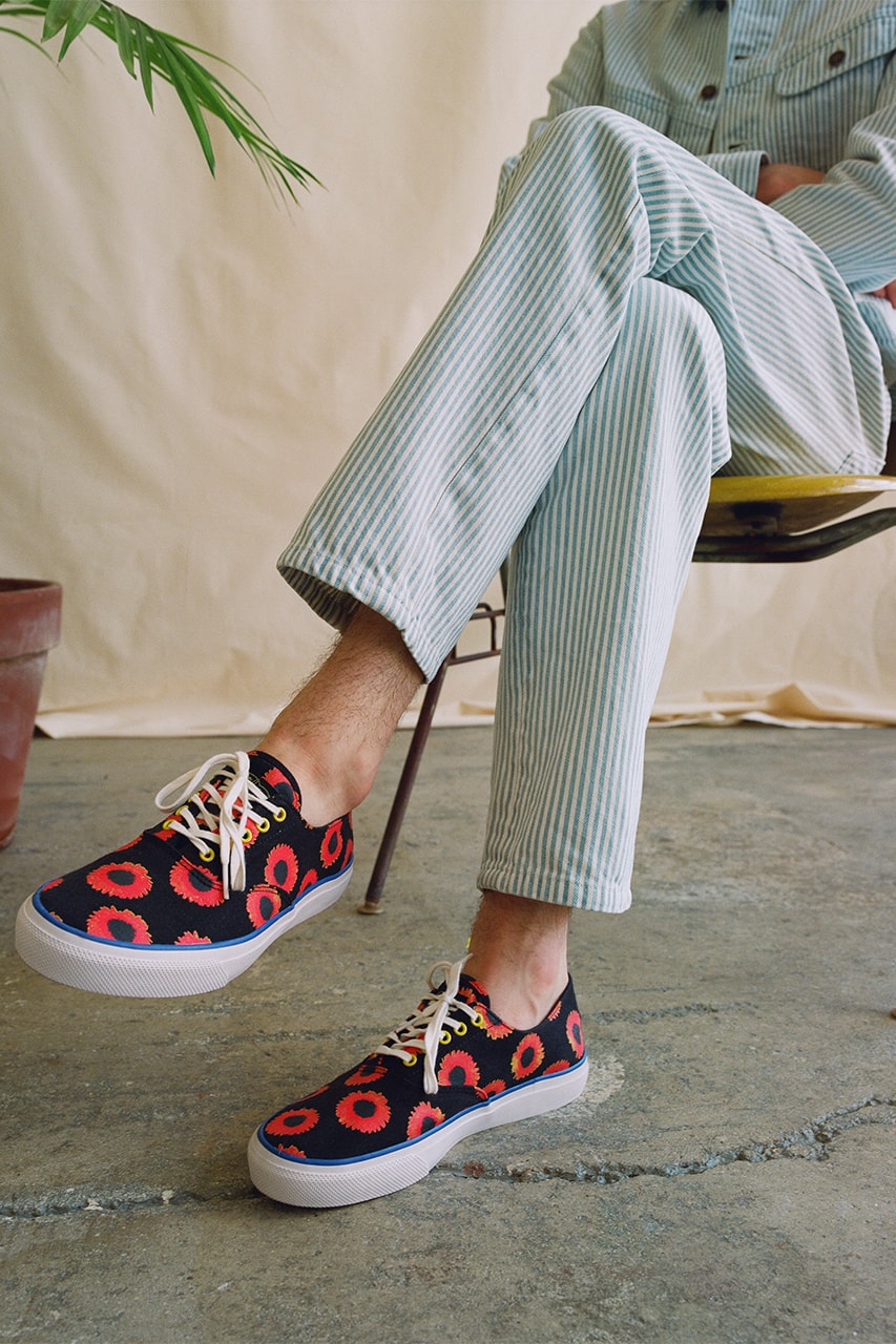 NOAH NYC x Sperry Footwear Cloud CVO Collection Flora Print Collaboration Spring Summer 2019 SS19 Drop Date Release Information May 23 11AM New York Tokyo