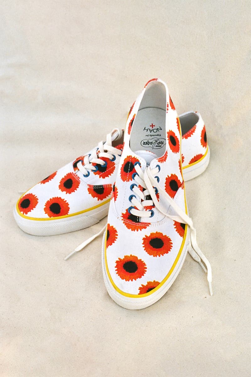 NOAH NYC x Sperry Footwear Cloud CVO Collection Flora Print Collaboration Spring Summer 2019 SS19 Drop Date Release Information May 23 11AM New York Tokyo