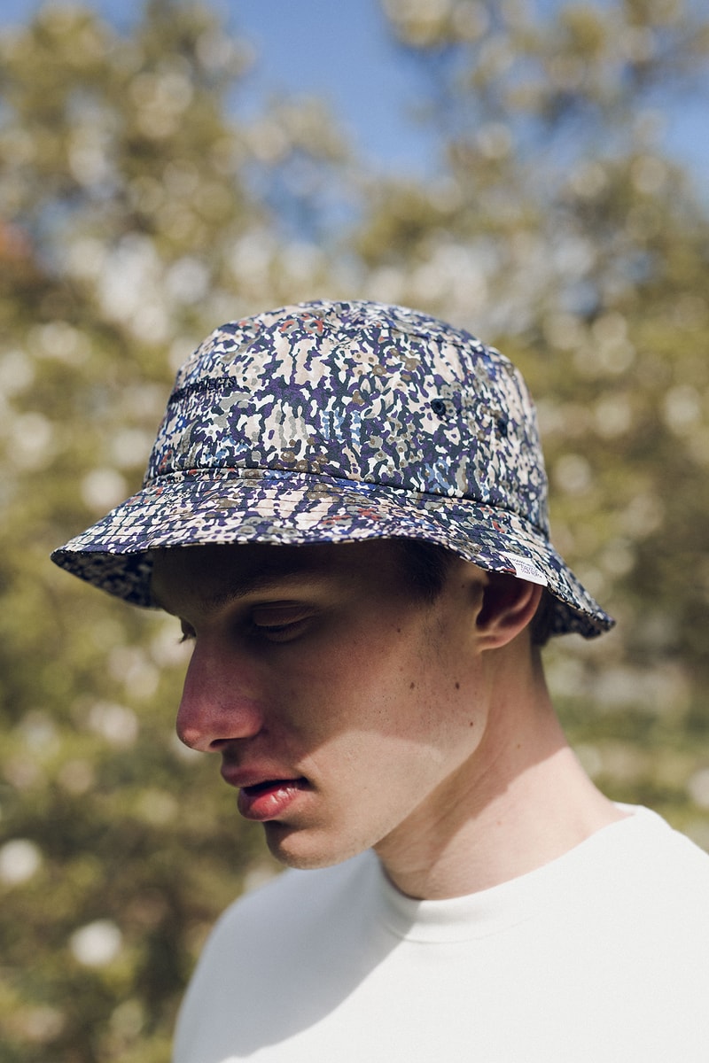 Norse Projects store liberty print floral 2019 summer jacket shorts cap bucket hat shirt release details information supreme nike buy cop purchase copenhagen