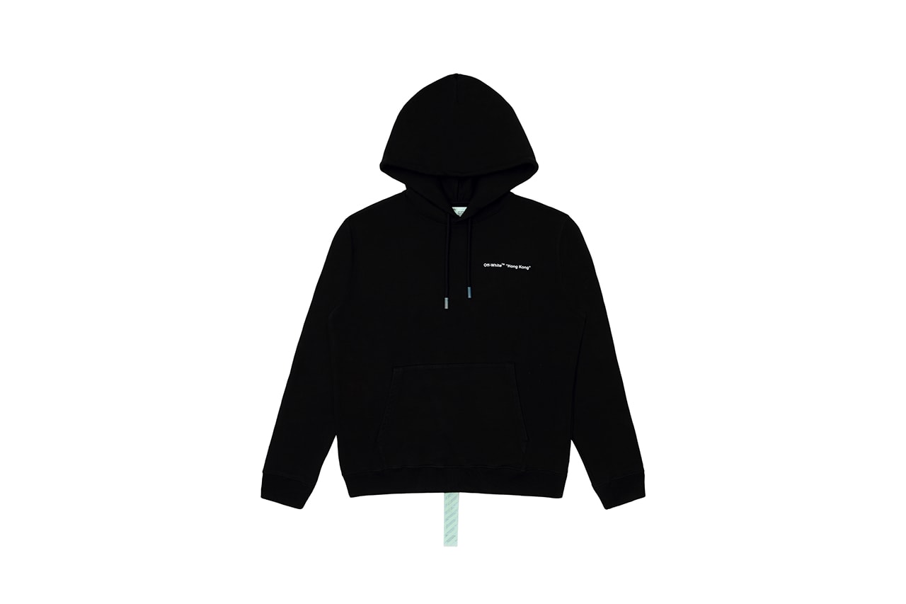 Off-White™ Queen's Road Central Hong Kong Paterson Street Virgil Abloh Exclusive City Series Hoodie T-shirt First Look Release Details buy cop purchase