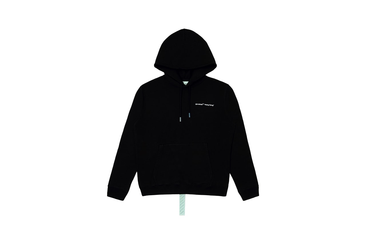 Off-White™ Queen's Road Central Hong Kong Paterson Street Virgil Abloh Exclusive City Series Hoodie T-shirt First Look Release Details buy cop purchase