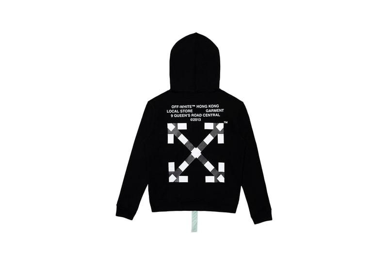 Off-White™ Queen's Road Central Hong Kong Paterson Street Virgil Abloh Exclusive City Series Hoodie T-shirt First Look Release Details buy cop purchase