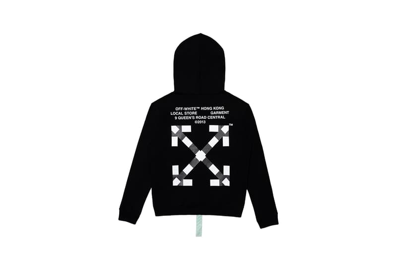 Off-White™ Queen's Road Central Hong Kong Paterson Street Virgil Abloh Exclusive City Series Hoodie T-shirt First Look Release Details buy cop purchase