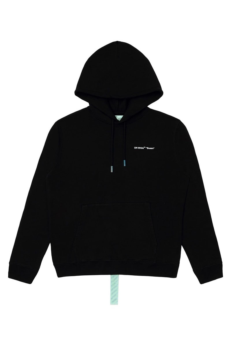 Off White City Series Seoul & Busan Capsule Release Info hooded sweatshirt hoodie pullover tees t shirts shirt south korea republic of drop date price stockist where to buy virgil abloh