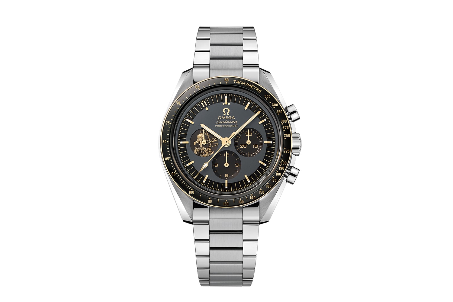 Omega Apollo 11 50th Anniversary Stainless Steel Speedmaster watch 