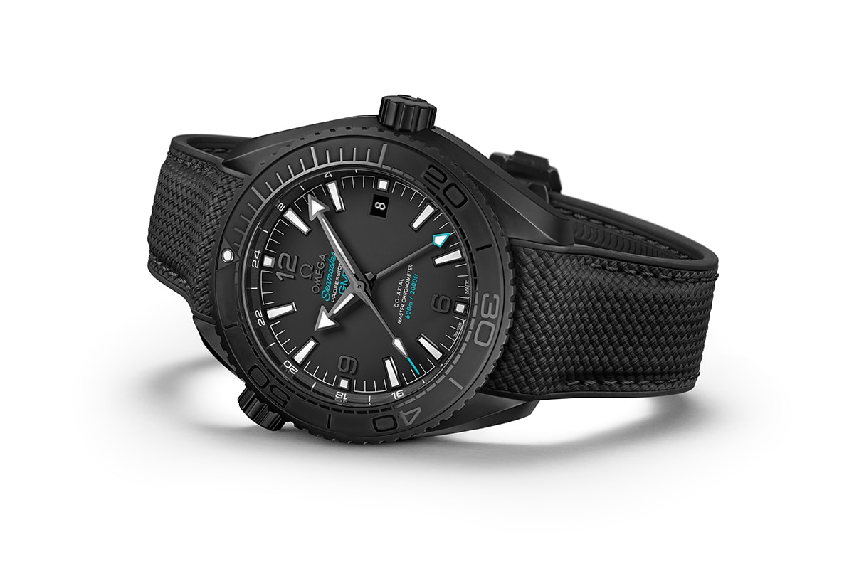 OMEGA Seamaster Planet Ocean Casamigos Release deep black watches timepiece tequila george clooney limited edition
