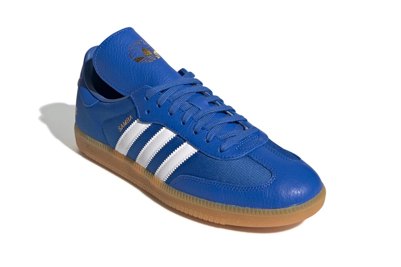 Oyster Holdings x adidas Originals OG Samba Capsule "World Traveller's Cup." Red/White Down EQT Yellow/FTWR White Blue/FTWR White