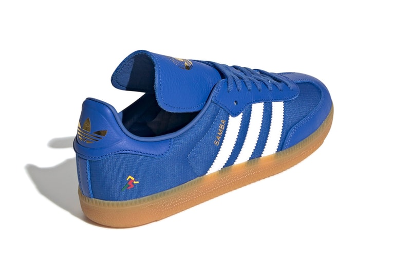 Oyster Holdings x adidas Originals OG Samba Capsule "World Traveller's Cup." Red/White Down EQT Yellow/FTWR White Blue/FTWR White