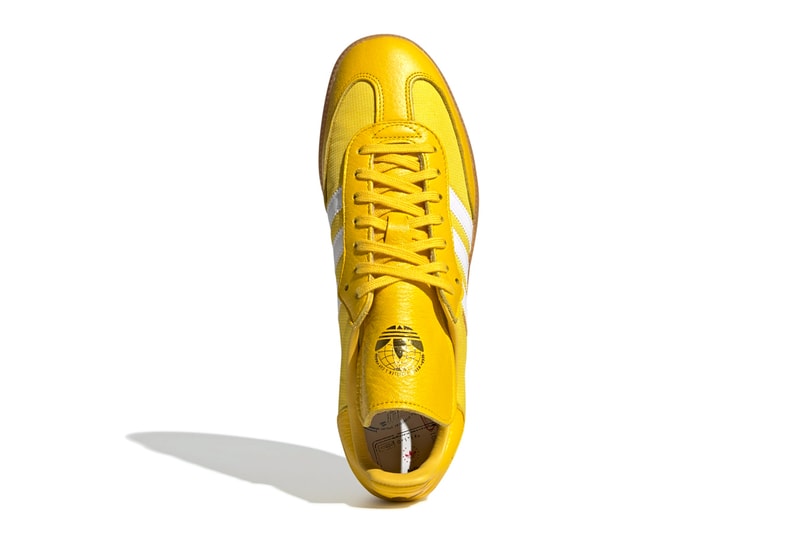 Oyster Holdings x adidas Originals OG Samba Capsule "World Traveller's Cup." Red/White Down EQT Yellow/FTWR White Blue/FTWR White