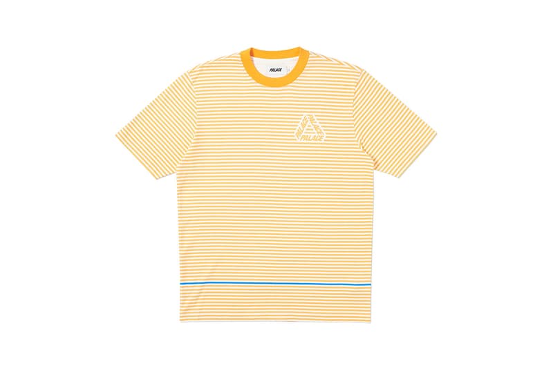 Palace Summer 2019 Week 5 Drop List every piece releasing buy cop purchase foil jacket irie t-shirt striped argyle knit polo denim stone washed shirt cap hat bag tee very powerful slick