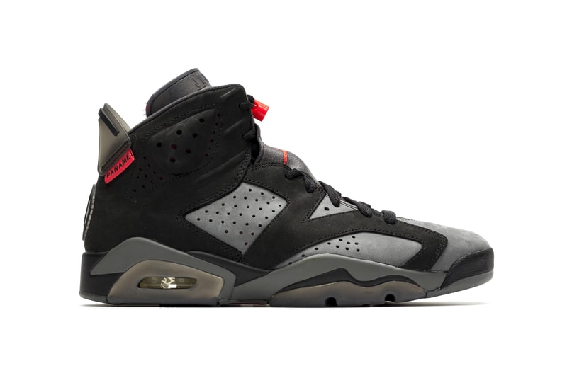 Paris Saint-Germain x Air Jordan 6 Closer Look psg footwear collaborations