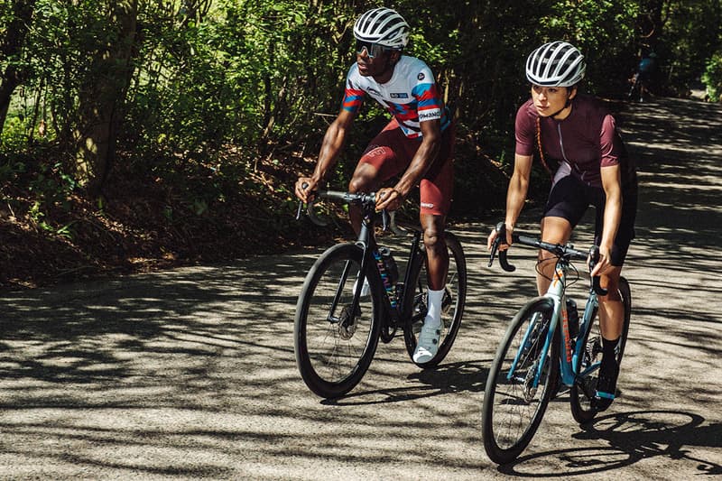 Parra x Romance Cycling Kit Collection Drop Spring Summer 2019 SS19 Dust Newsprint EROC Bibshorts Red Grey Sports Jerseys Technical