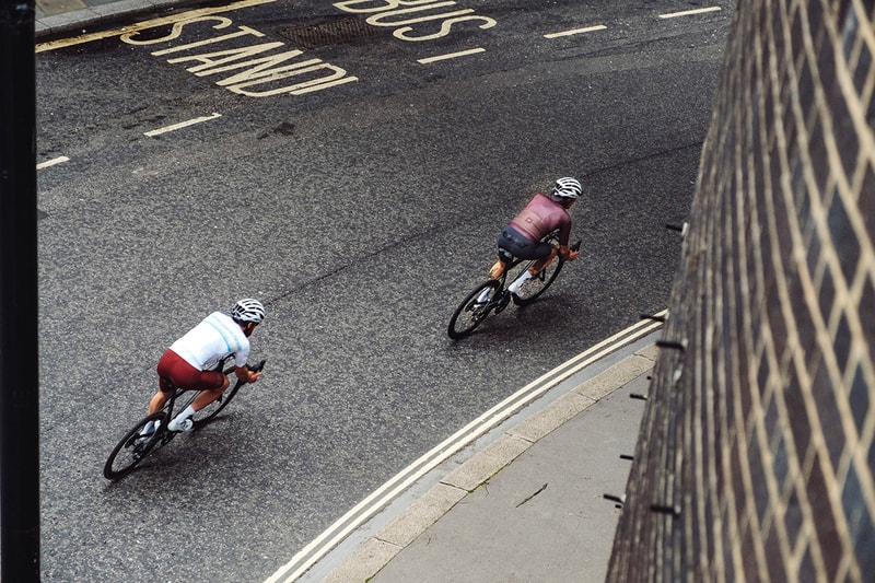 Parra x Romance Cycling Kit Collection Drop Spring Summer 2019 SS19 Dust Newsprint EROC Bibshorts Red Grey Sports Jerseys Technical