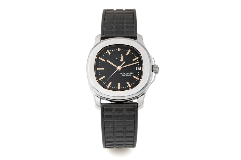 Patek Philippe Aquanaut Prototype 5060 Auction Sale Price antiquorum swiss watchmaking 