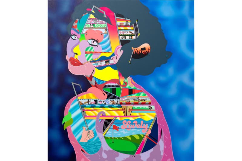 peter saul erik parker nanzuka exhibition artworks paintings collaborations tokyo japan