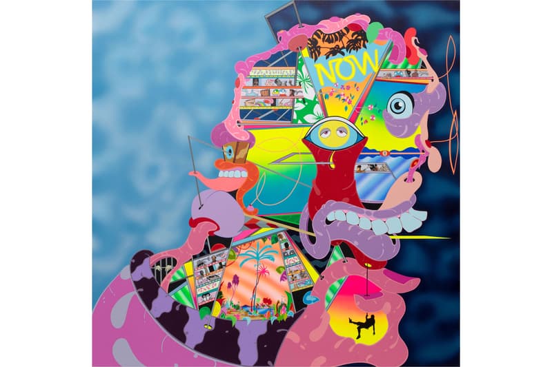 peter saul erik parker nanzuka exhibition artworks paintings collaborations tokyo japan