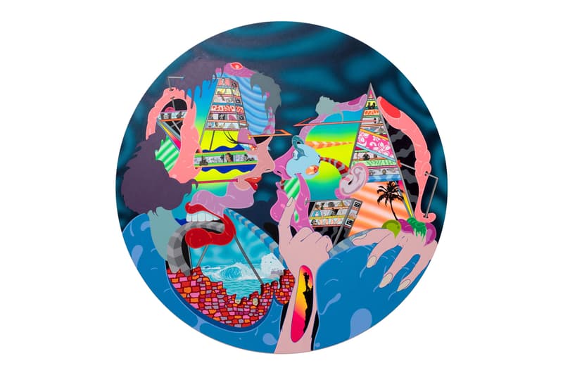 peter saul erik parker nanzuka exhibition artworks paintings collaborations tokyo japan