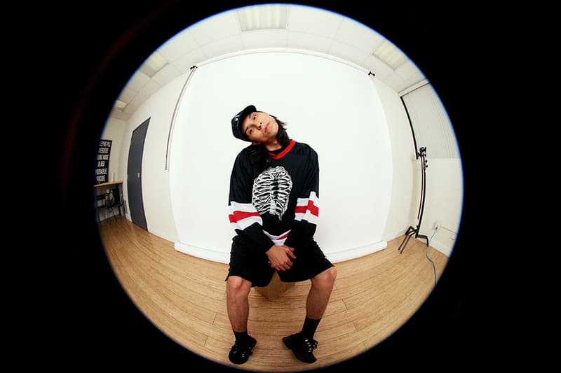 PLEASURES Summer 2019 Collection Alex James Vibrant Panic Los Angeles streetwear fish-eye lens lookbook