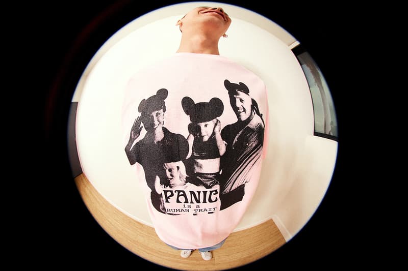 PLEASURES Summer 2019 Collection Alex James Vibrant Panic Los Angeles streetwear fish-eye lens lookbook