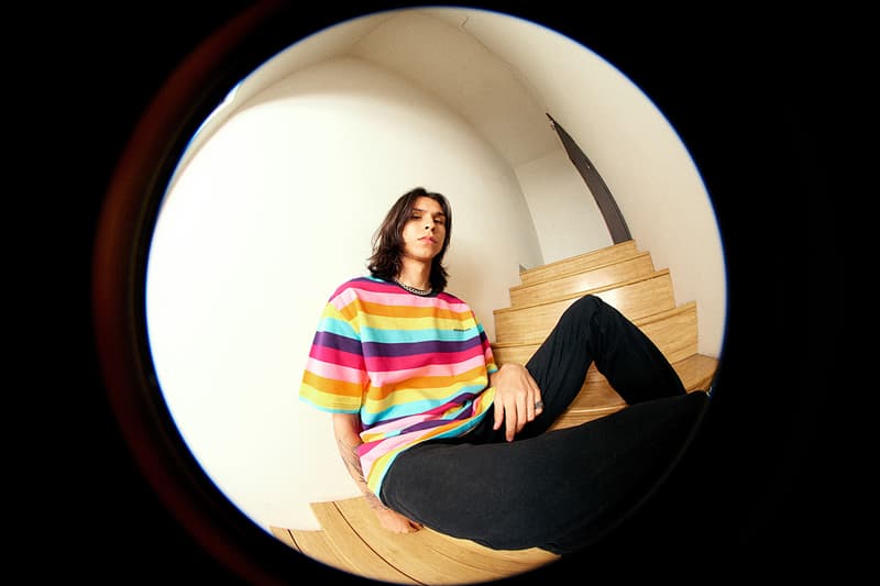 PLEASURES Summer 2019 Collection Alex James Vibrant Panic Los Angeles streetwear fish-eye lens lookbook