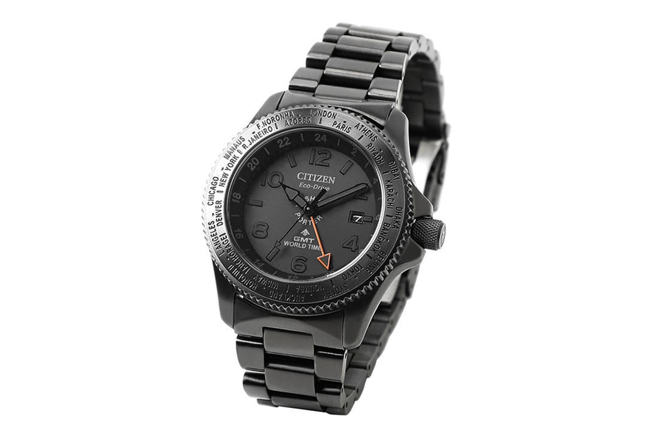 Porter x Citizen 100th Anniversary GMT World Time Watch Info  