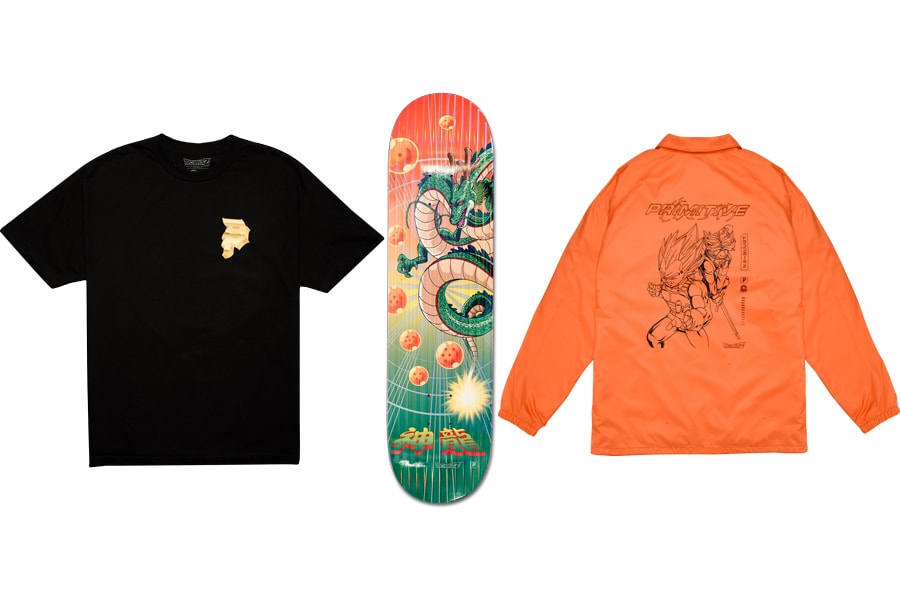 Dragon Ball Z X Primitive Skateboarding Final Drop Hypebeast