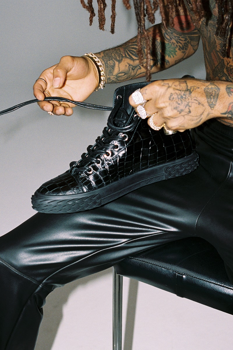 Rae Sremmurd Front Giuseppe Zanotti Blabber Sneaker Campaign Swae Lee Slim Jxmmy