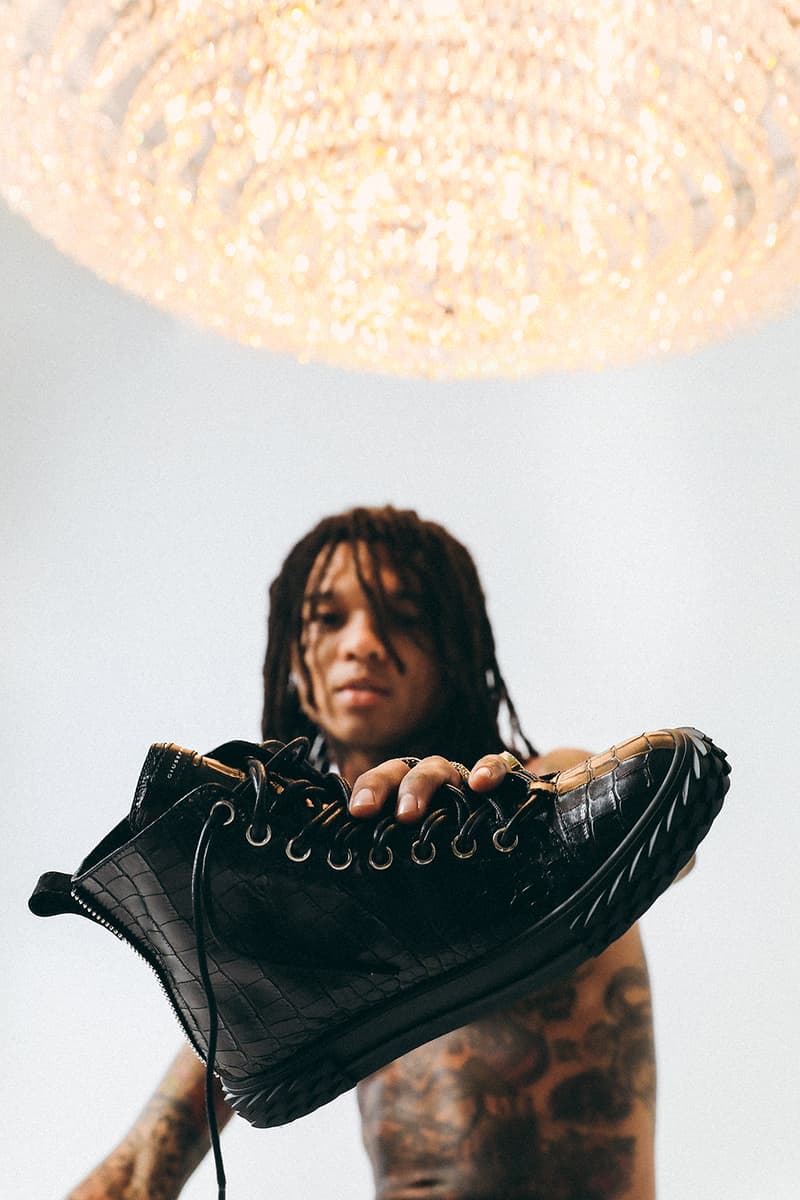 Rae Sremmurd Front Giuseppe Zanotti Blabber Sneaker Campaign Swae Lee Slim Jxmmy