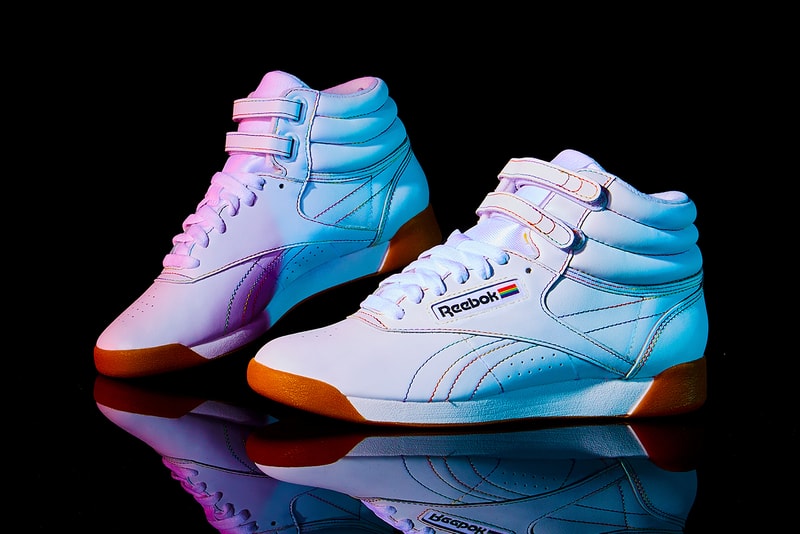 Reebok Pride Pack for LGBTQ Pride Month Info gay rights lesbian transexual queer sneakers shoes Club C Classic Leather Freestyle Hi
