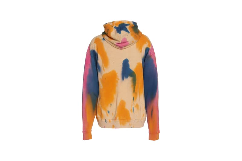 rhude tie dye cotton hoodie multicolor release 2019