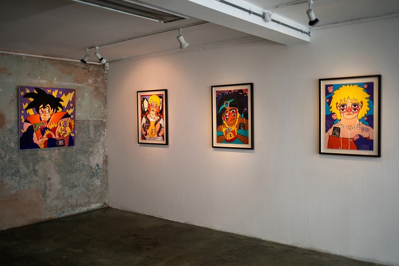 Ricardo Cavolo 'Heros Wound' London Exhibit Inside Closer Look Art Exhibition Shoreditch East StolenSpace Gallery 17 Osborn St, Shadwell, E1 6TD