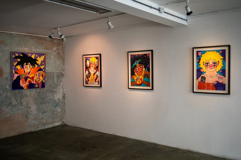 Ricardo Cavolo 'Heros Wound' London Exhibit Inside Closer Look Art Exhibition Shoreditch East StolenSpace Gallery 17 Osborn St, Shadwell, E1 6TD